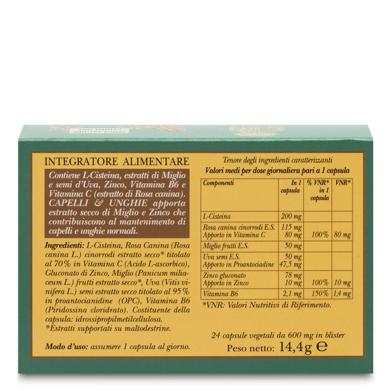 Erbamea - Capelli e Unghie 24 Capsule - immagine 2