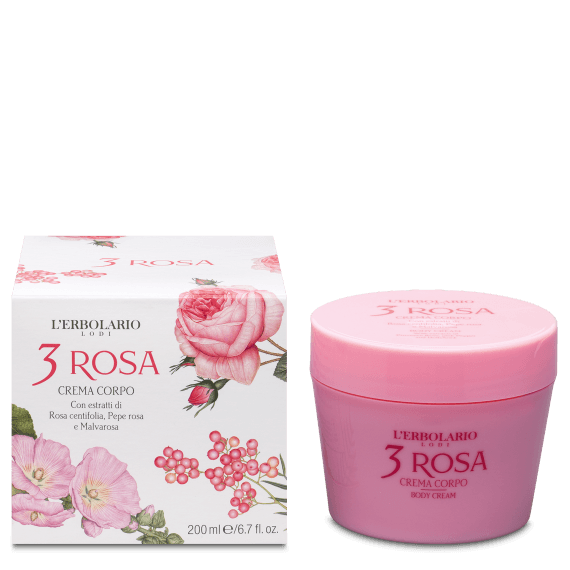 L'Erbolario 3 Rosa - Crema corpo
